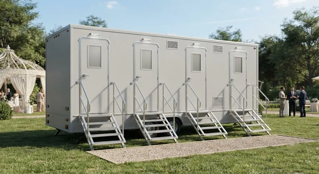 4 Stall Restroom Trailer in Rochester Hills, MI