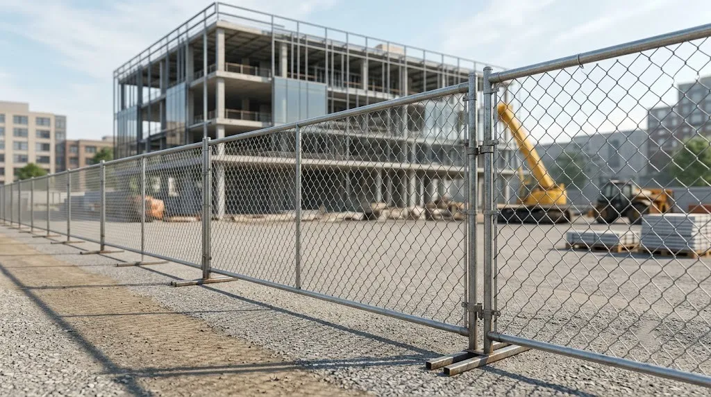 Chain Link Temporary Fence in Rochester Hills, MI