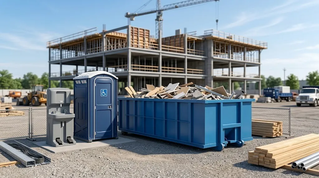 Construction Dumpster Rental in Rochester Hills, MI